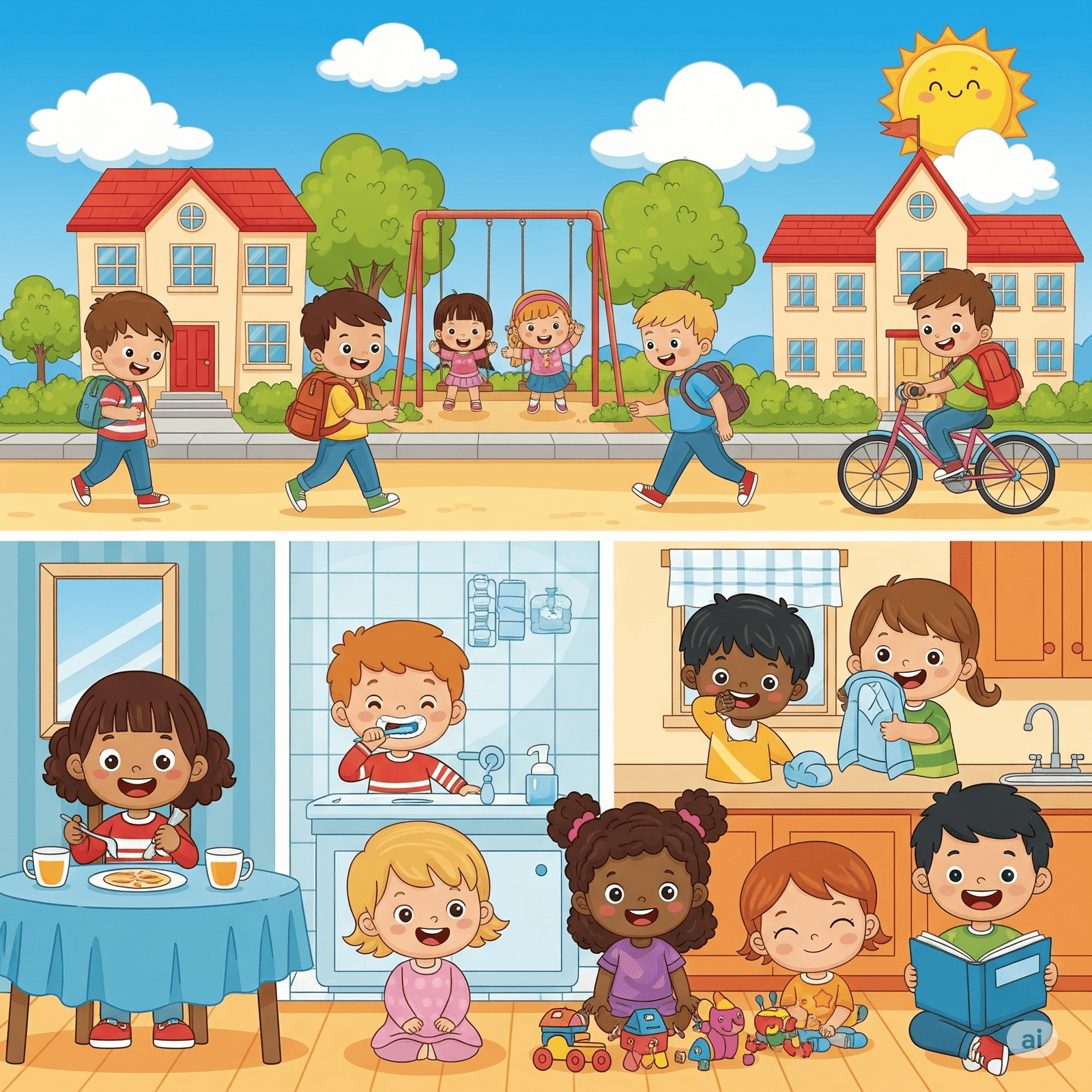 Tema 4: Aktivitas Sehari-hari thumbnail